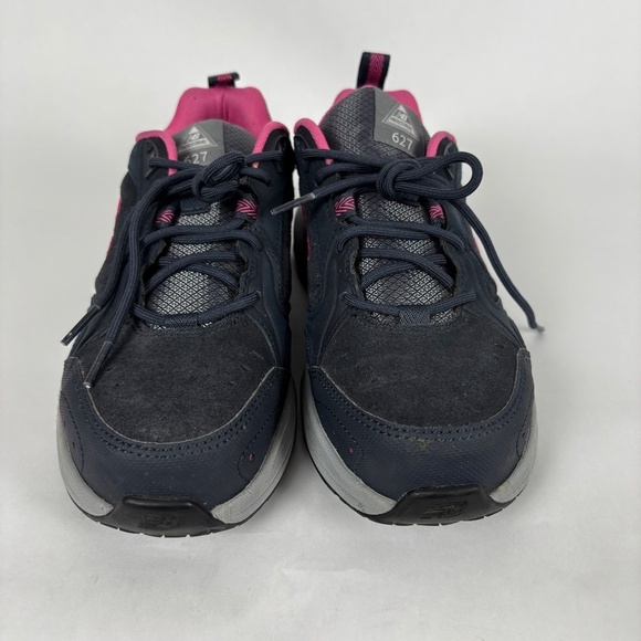 New Balance Work Shoes/Low Boots, Gray Pink, 627 Industrial Steel Toe, Sneaker - Picture 2 of 11